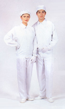 防静电分体工作衣服